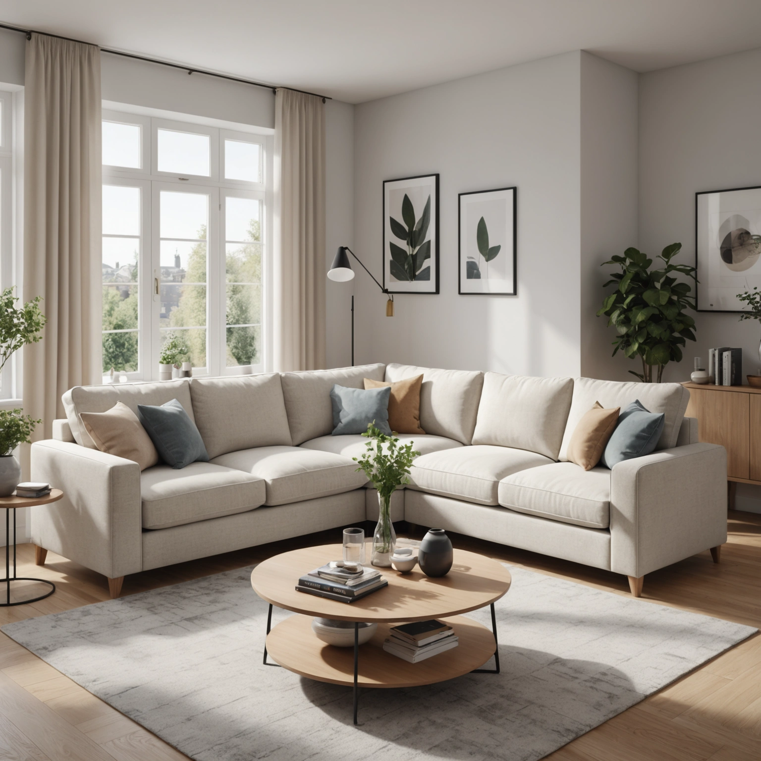 Текстиль в интерьере: как выбрать идеальный чехол для углового дивана