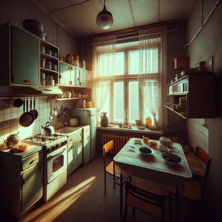 Хрущёвка: Советская кухня